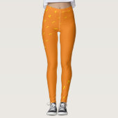 herhalingspatroon herfst leggings (Voorkant)