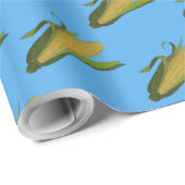 Herhalingspatroon van maïskolf cadeaupapier (Rol Hoek)