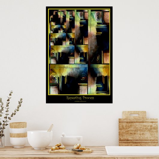 Herhalingsproces Poster (Keuken)