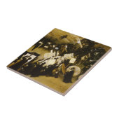 Herhoorzitting Pasdeloup Orchestra door JS Sargent Tegeltje (Zijkant)