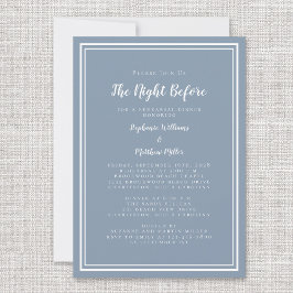 Herhorend avondhuwelijk voor Stusty Blue Kaart