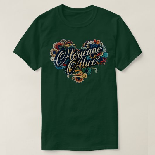 Hericane VIGNETTE KLEUR T-shirt (Design voorkant)