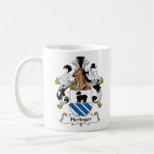 Heringer Family Crest Koffiemok (Links)