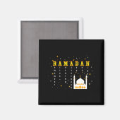 Herinner Allah Ramadan Mubarak Kareem Magneet (Voorkant / Achterkant)