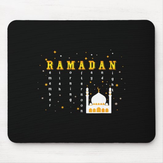 Herinner Allah Ramadan Mubarak Kareem Muismat (Voorkant)