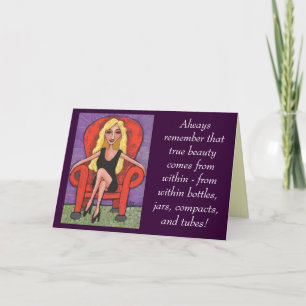 Herinner altijd die ware schoonheid... - kaart
