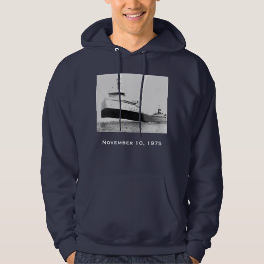 Herinner de Edmund Fitzgerald Hoodie (Voorkant)