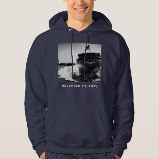 Herinner de Edmund Fitzgerald Hoodie (Voorkant)