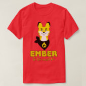 Herinner de Fire Smart Fox Canada T-shirt (Design voorkant)