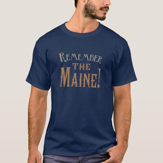 HERINNER DE MAINE! T-SHIRT (Voorkant)