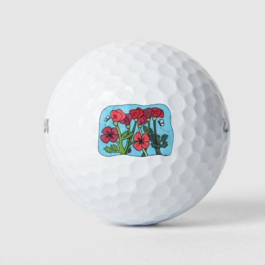 Herinner de Verzetsmensen Golfballen (Voorkant)