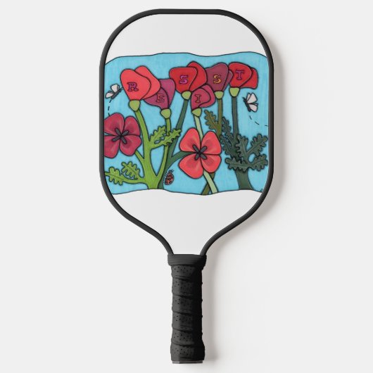 Herinner de Verzetsmensen Pickleball Paddle (Voorkant)