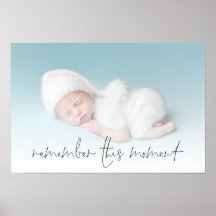 Herinner dit moment Nieuwe geboorte baby foto