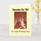 Herinner het Wenskaart van de Troep van de Bol van Kaart (Gele Bloem)