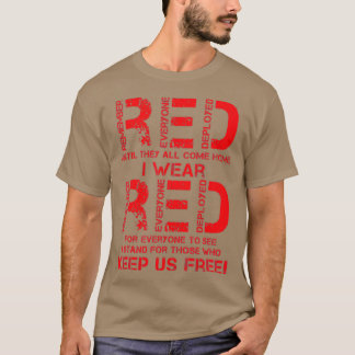 Herinner iedereen Veteran die RED Vrijdag (108) wo T-shirt