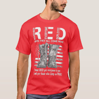 Herinner iedereen Veteran die RED Vrijdag (53) wor T-shirt