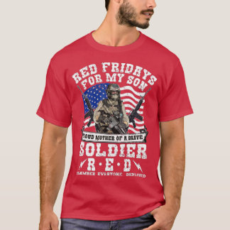 Herinner iedereen Veteran die RED Vrijdag (60) wor T-shirt