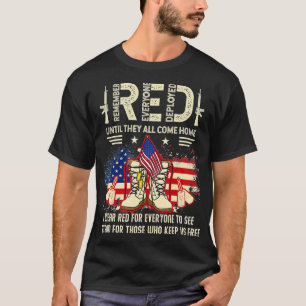 Herinner iedereen Veteran die RED Vrijdag (91) wor T-shirt