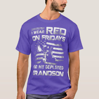 Herinner iedereen Veteran die Vrijdag RED (42) wor T-shirt