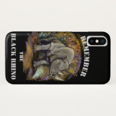 Herinner je Black Rhino Case-Mate iPhone Case (Achterkant (horizontaal))