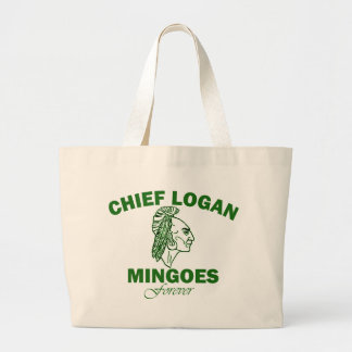 Herinner je Chief Logan High School Grote Tote Bag