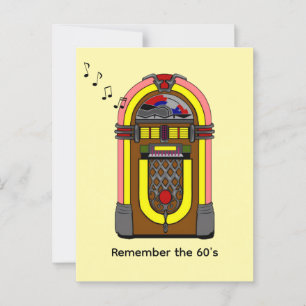 Herinner je de jaren '60 briefkaart