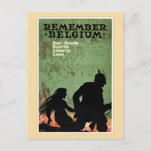Herinner je de propaganda van België Briefkaart