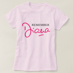 Herinner je Diana T-shirt