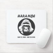 Herinner je Harambe Muismat (Met muis)