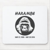 Herinner je Harambe Muismat (Voorkant)