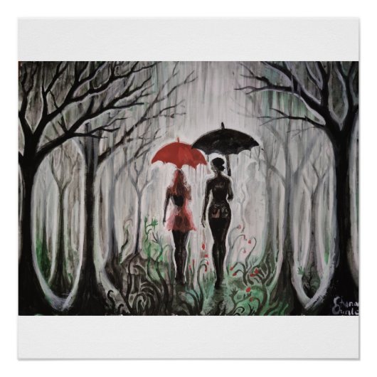 Herinner je je de regen? perfect poster (Voorkant)