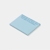 Herinner je je opmerkingen na deze advertentie post-it® notes (Schuin)