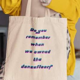Herinner je je Retro Nostalgie Koeldans Tote Bag