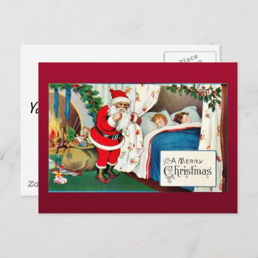 Herinner je Kerstmis Feestdagenkaart (Voorkant / Achterkant)