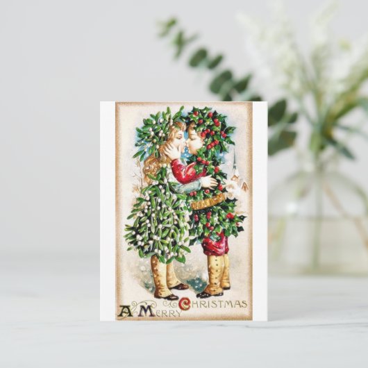 Herinner je Kerstmis Feestdagenkaart (Staand voorkant)