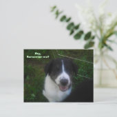 Herinner je me nog? briefkaart (Staand voorkant)