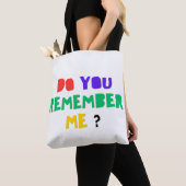 HERINNER JE ME nog Denim Jas Tote Tas (Dichtbij)