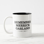 Herinner je Merrick Garland koffie mok (Links)