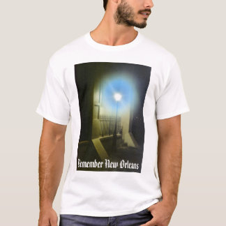 Herinner je New Orleans Lampost T-shirt