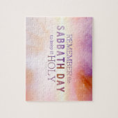 Herinner je nog de 10 geboden van Sabbat Puzzle Legpuzzel (Verticaal)