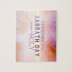 Herinner je nog de 10 geboden van Sabbat Puzzle Legpuzzel