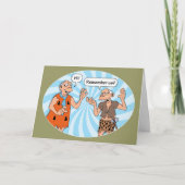 Herinner je ons nog? Grappige verjaardag Kaart (Voorkant)