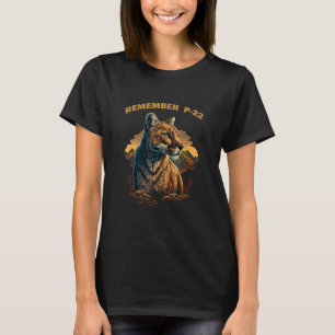Herinner je P22 Los Angeles LA Mountain Lion P22 T-shirt