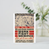 Herinner je Pearl Harbour Briefkaart (Staand voorkant)