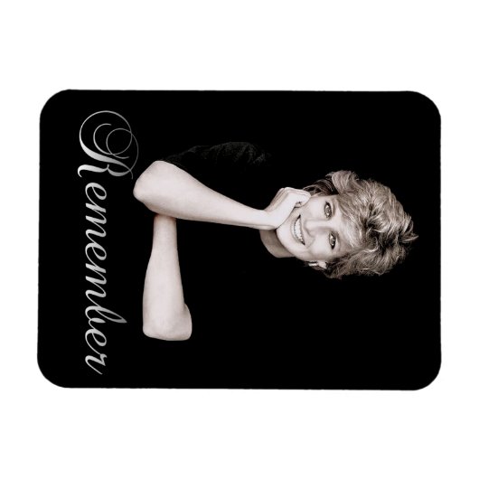 Herinner je Princess Diana Magneet (Horizontaal)