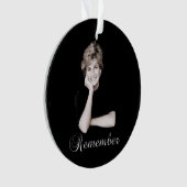 Herinner je Princess Diana Ornament (voorkant)