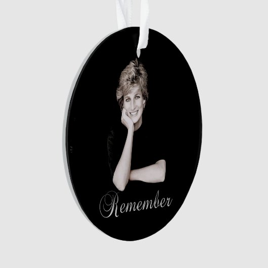 Herinner je Princess Diana Ornament (voorkant)