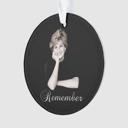 Herinner je Princess Diana Ornament (voorkant)
