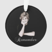 Herinner je Princess Diana Ornament (voorkant)