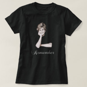 Herinner je Princess Diana T-shirt